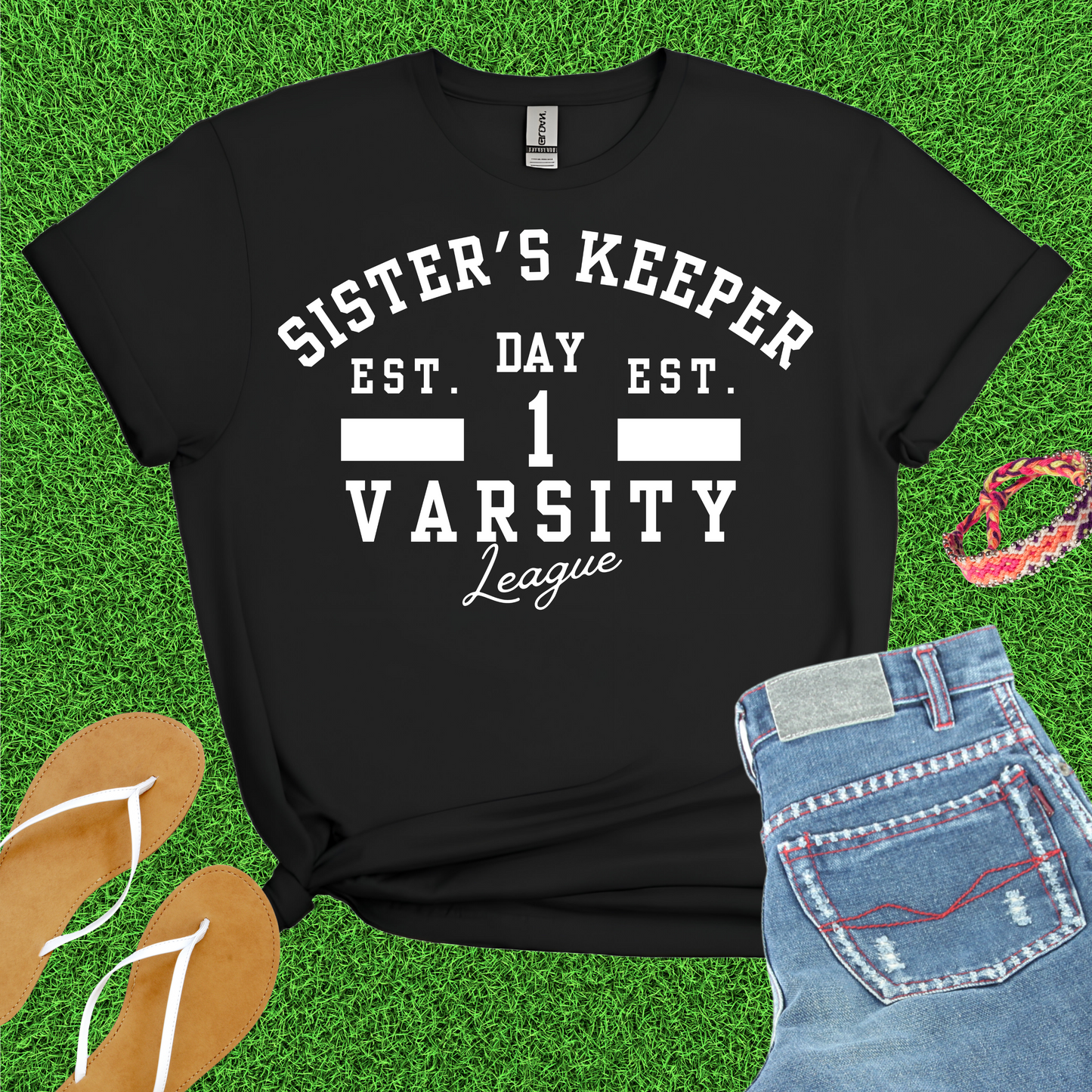 Sister's Keeper Varsity T-Shirt