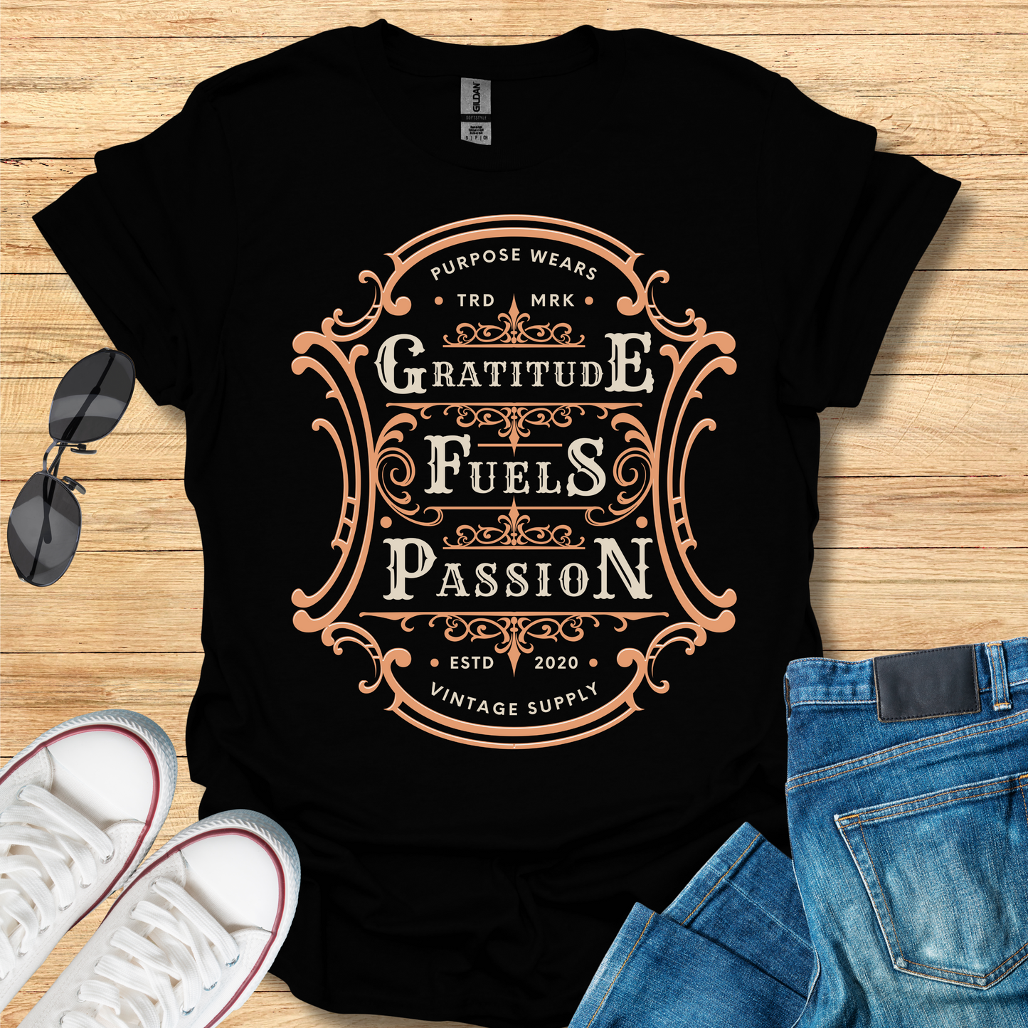 Gratitude Fuels Passion T-Shirt
