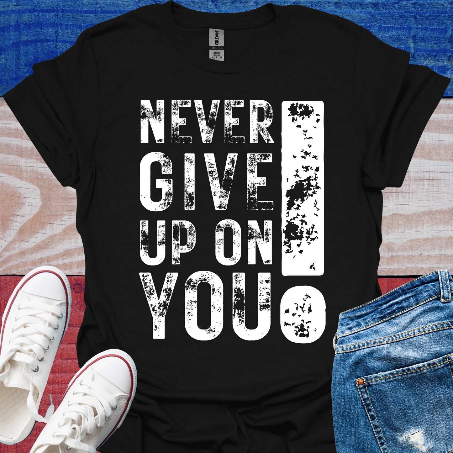 Never Give Up On You! - T-Shirt