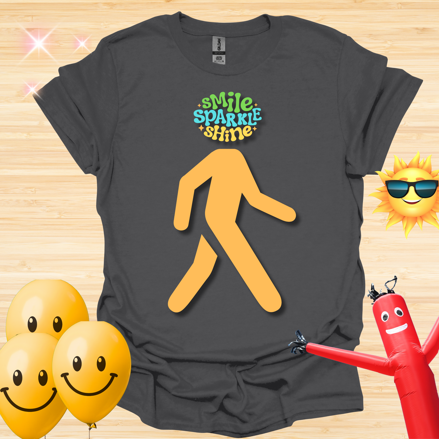 Smile Sparkle Shine T-Shirt