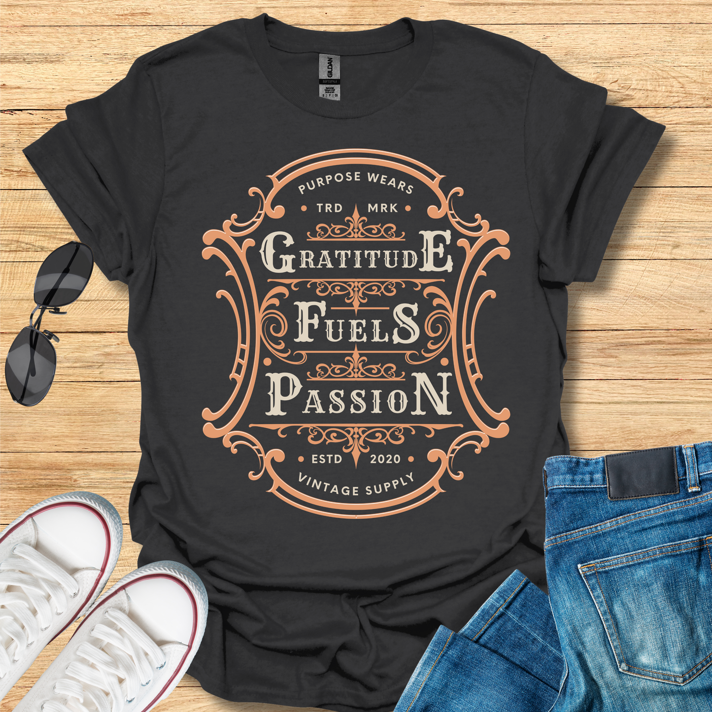 Gratitude Fuels Passion T-Shirt