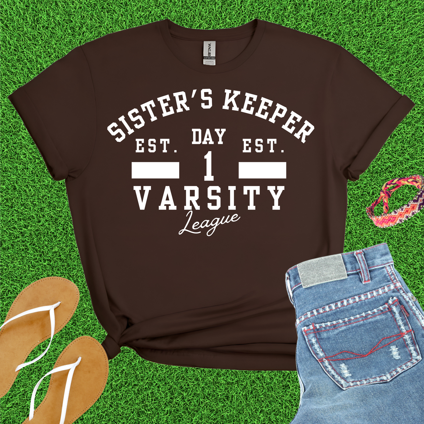 Sister's Keeper Varsity T-Shirt