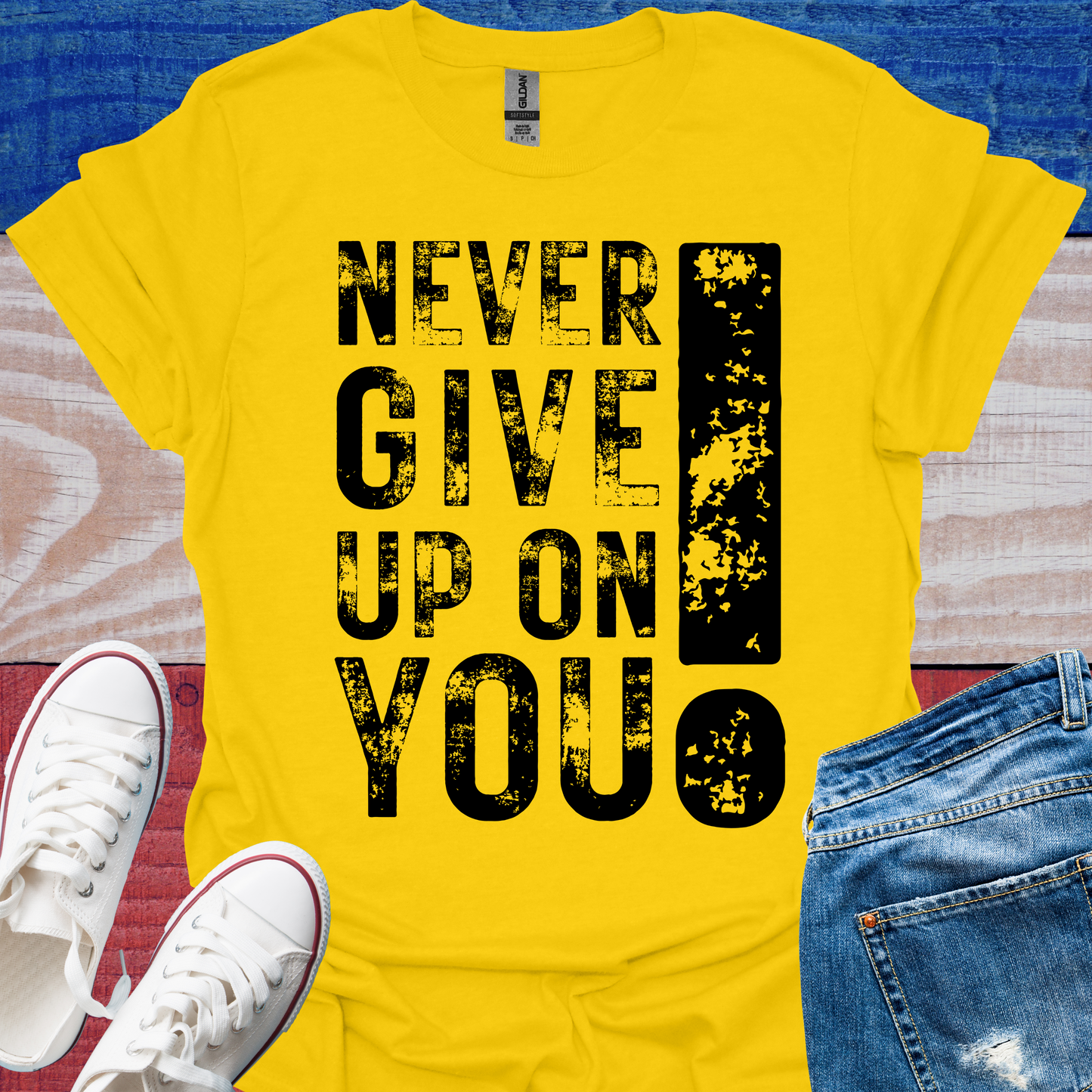 Never Give Up On You! - T-Shirt