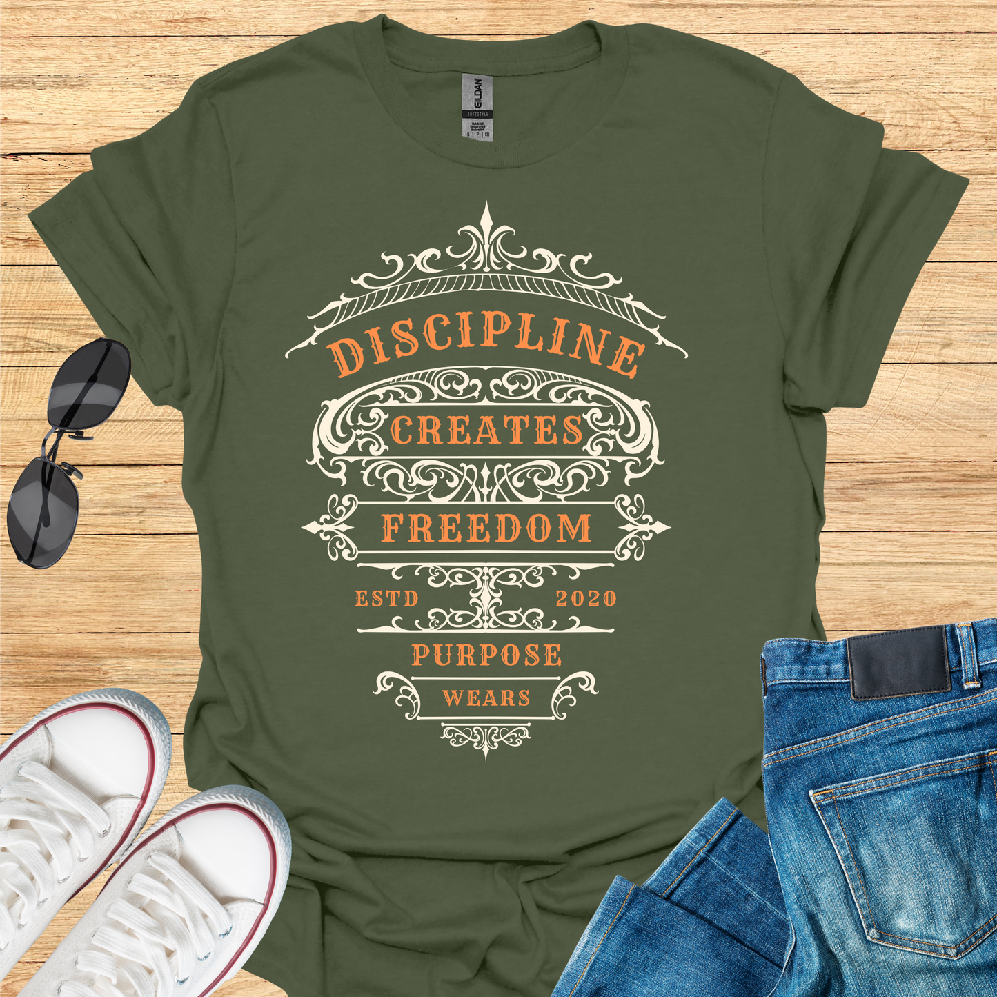 Discipline Creates Freedom T-Shirt