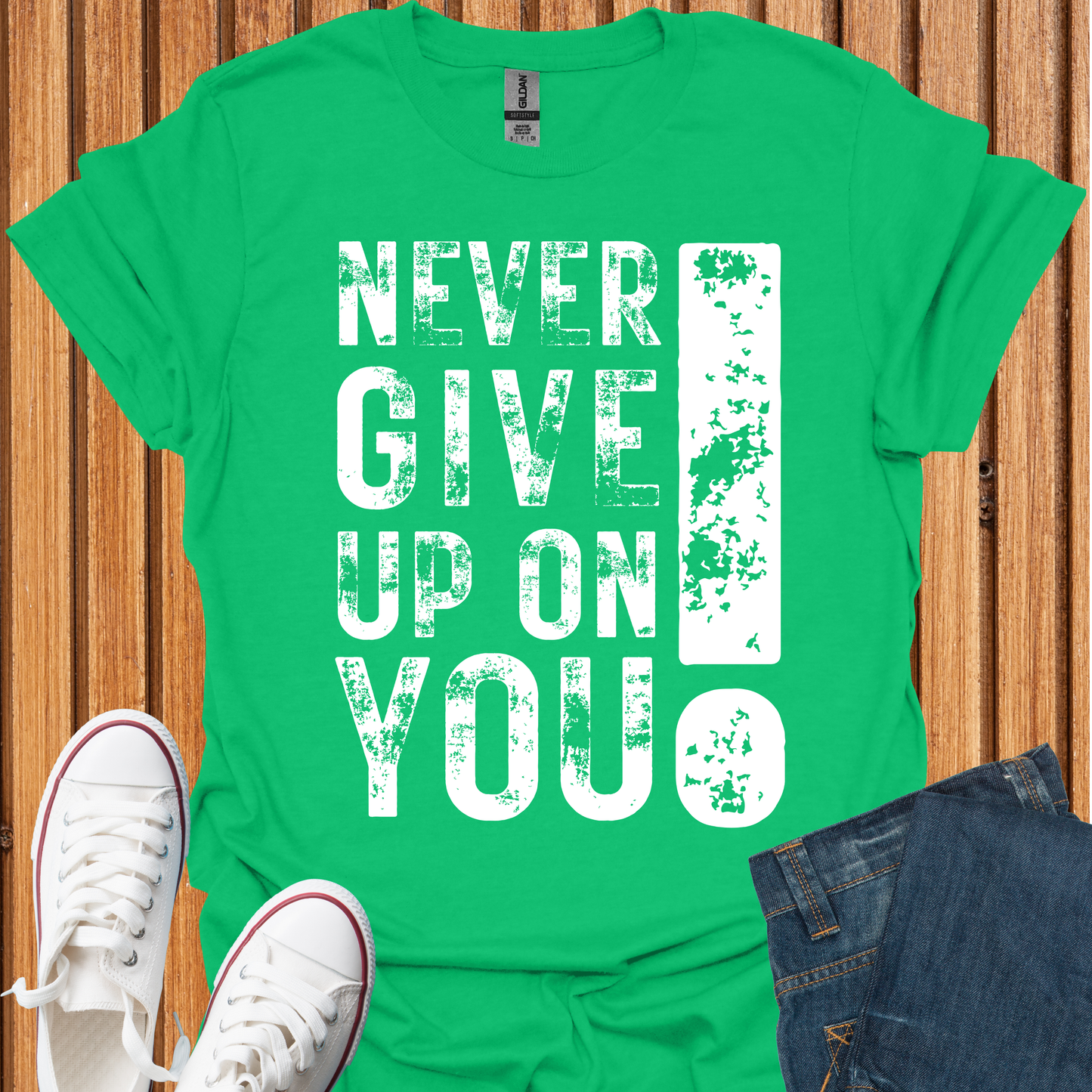 Never Give Up On You! - T-Shirt