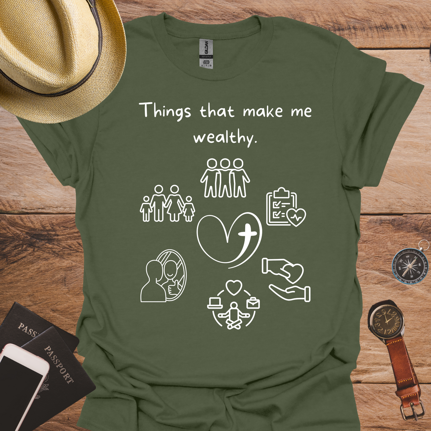 Things That Make Me Wealthy T-Shirt