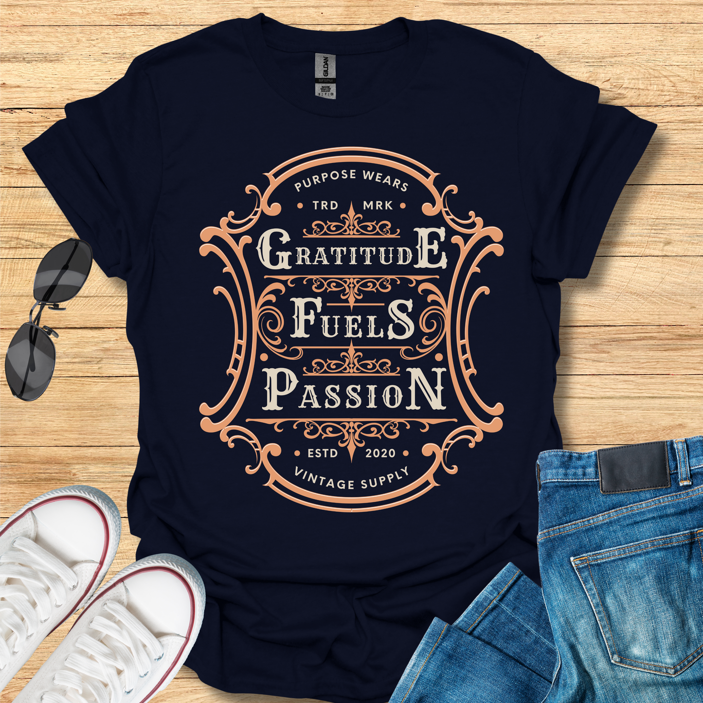 Gratitude Fuels Passion T-Shirt