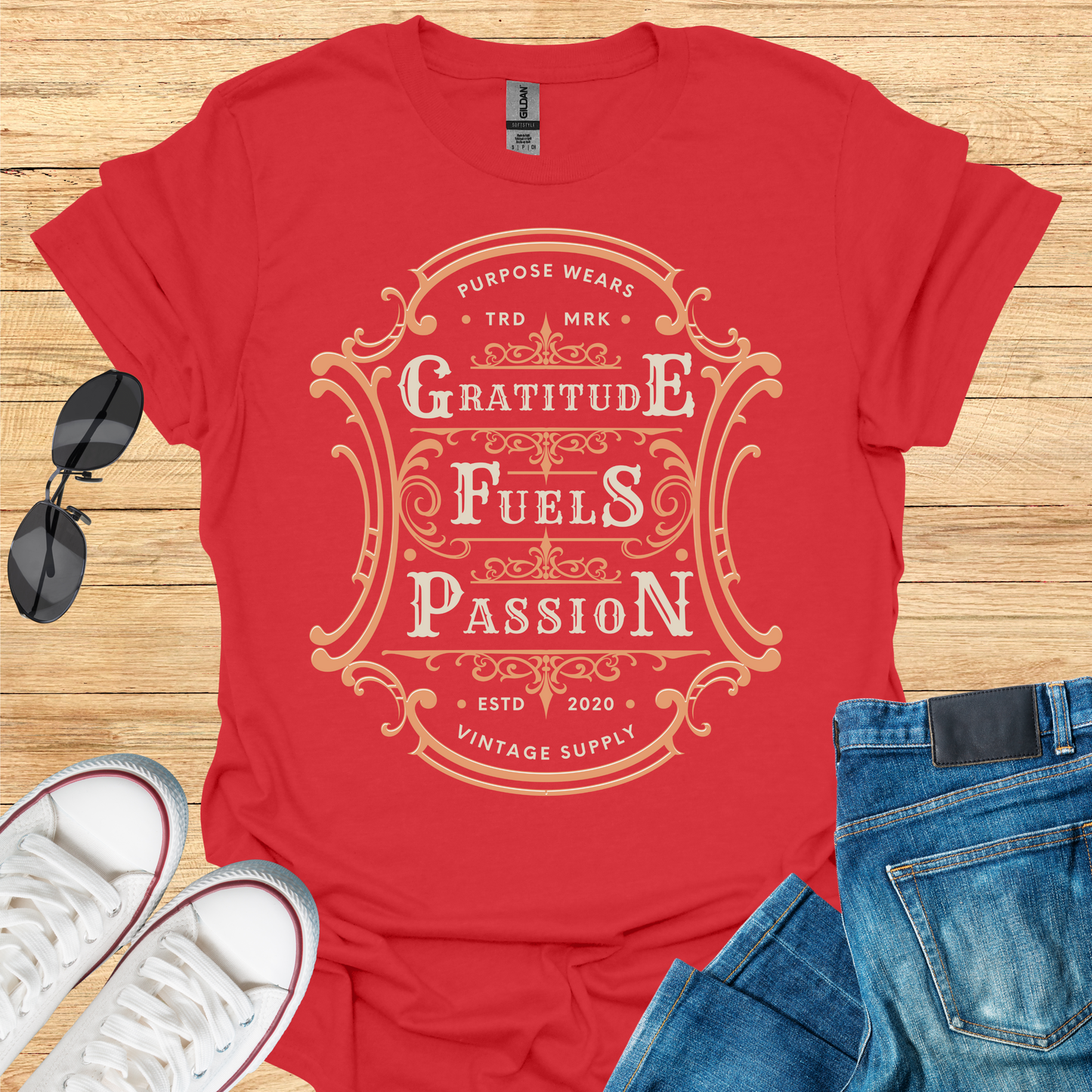 Gratitude Fuels Passion T-Shirt