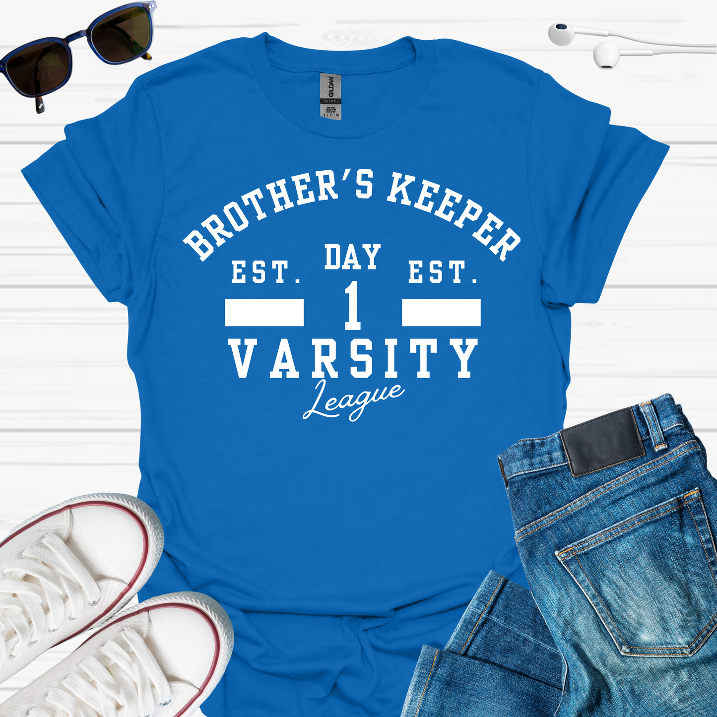 Brother's Keeper Varsity T-Shirt