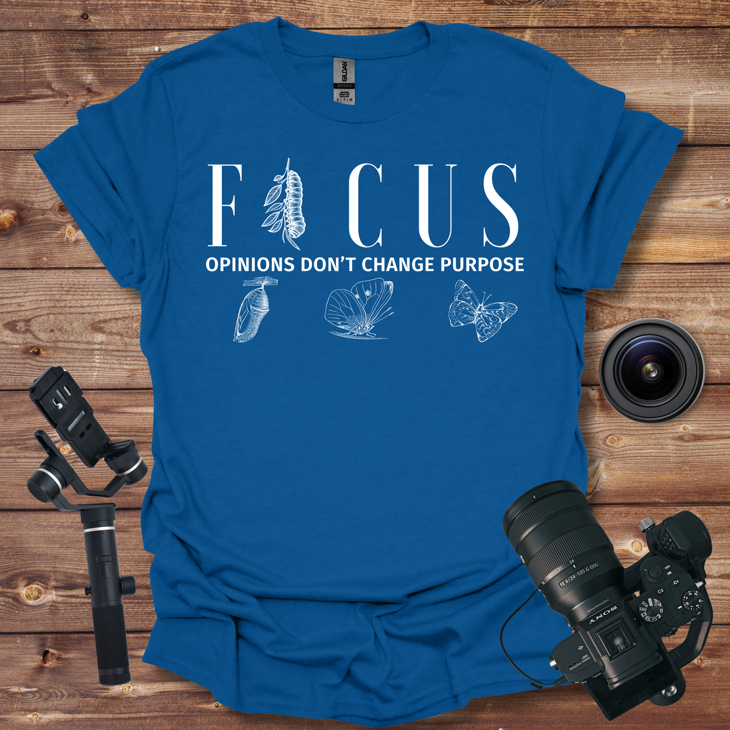 Focus - Butterfly Transformation T-Shirt