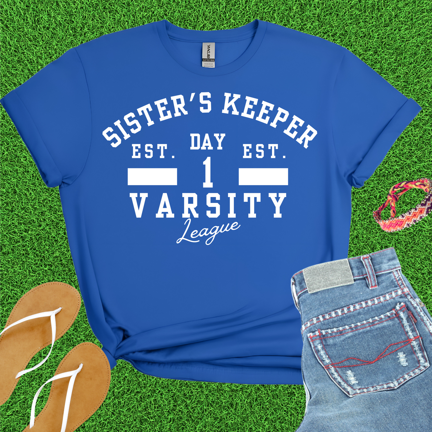 Sister's Keeper Varsity T-Shirt
