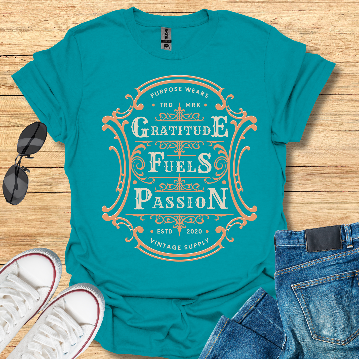 Gratitude Fuels Passion T-Shirt