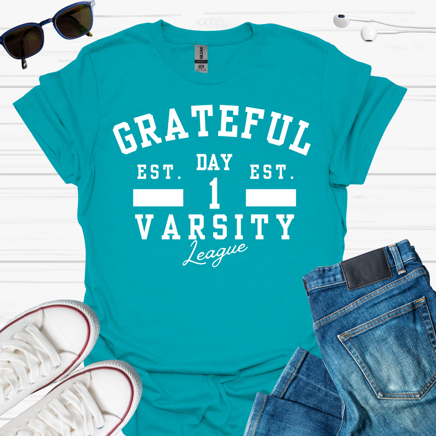 Grateful Varsity T-Shirt