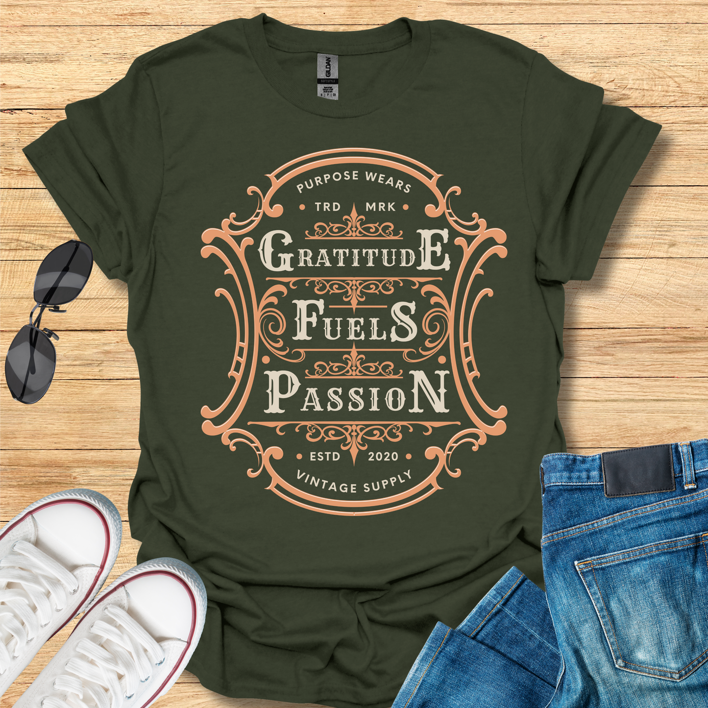 Gratitude Fuels Passion T-Shirt