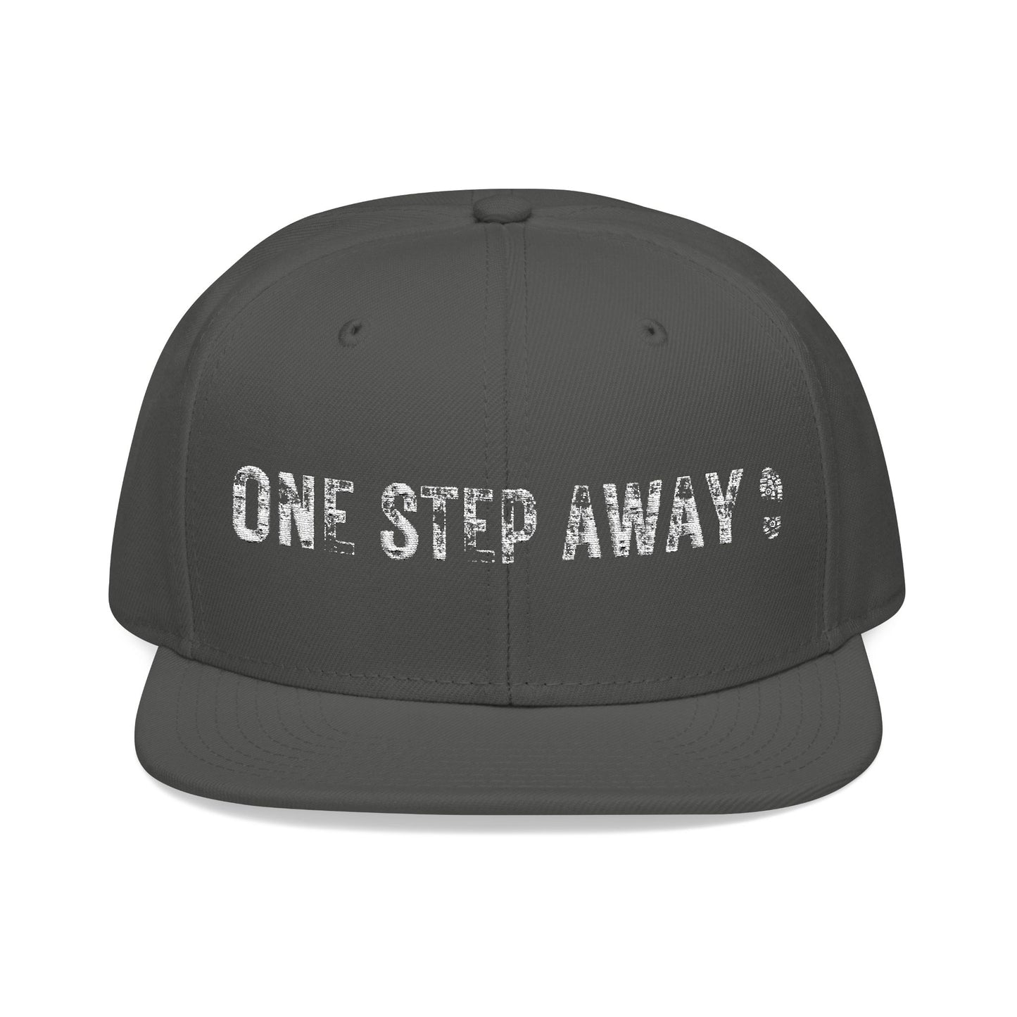 One Step Away Snapback (Embroidery)