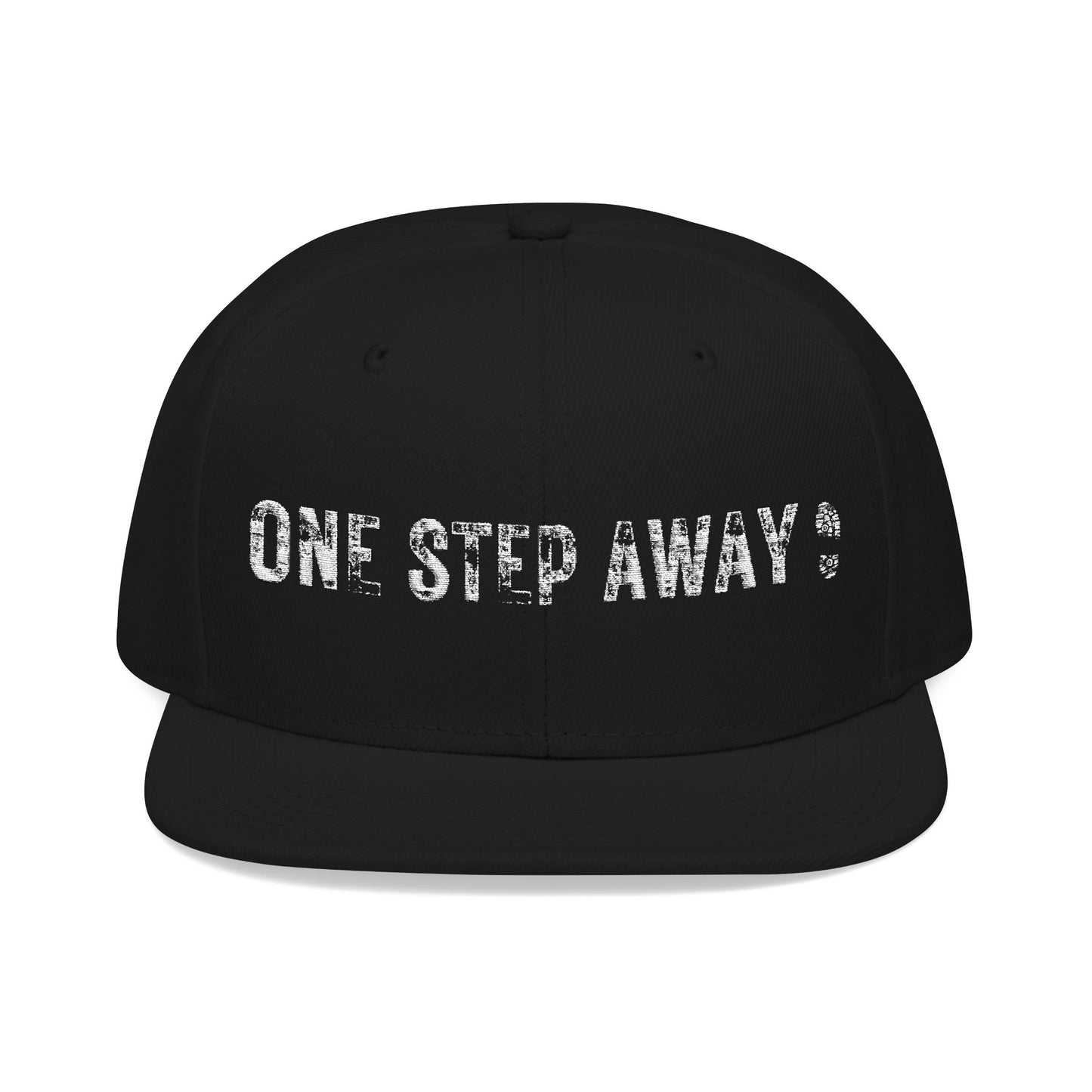 One Step Away Snapback (Embroidery)