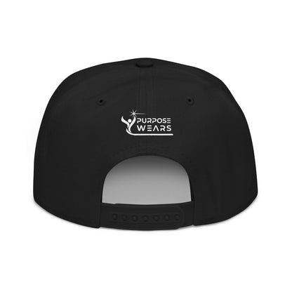 Never Give Up On You Snapback (Embroidery)