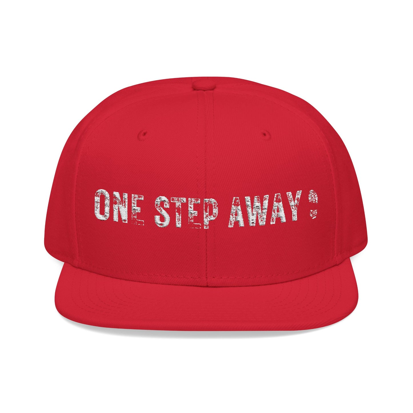 One Step Away Snapback (Embroidery)