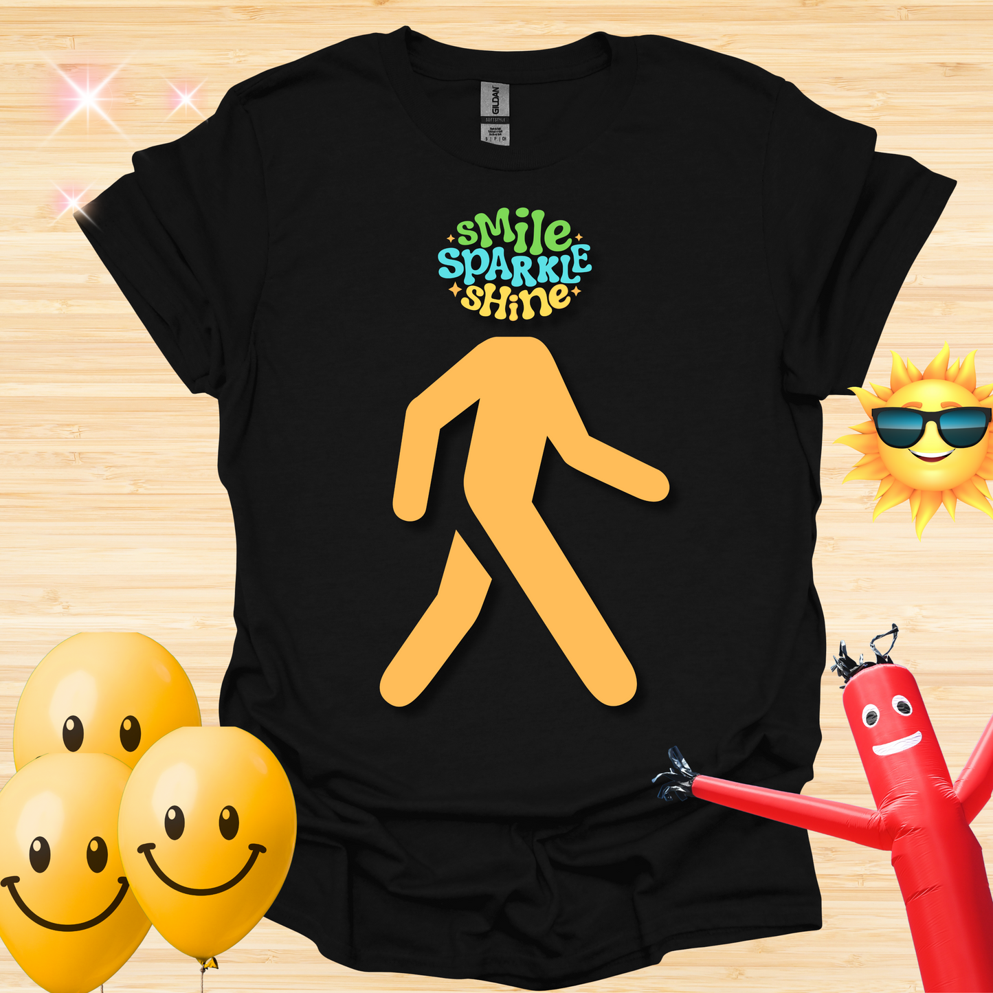 Smile Sparkle Shine T-Shirt