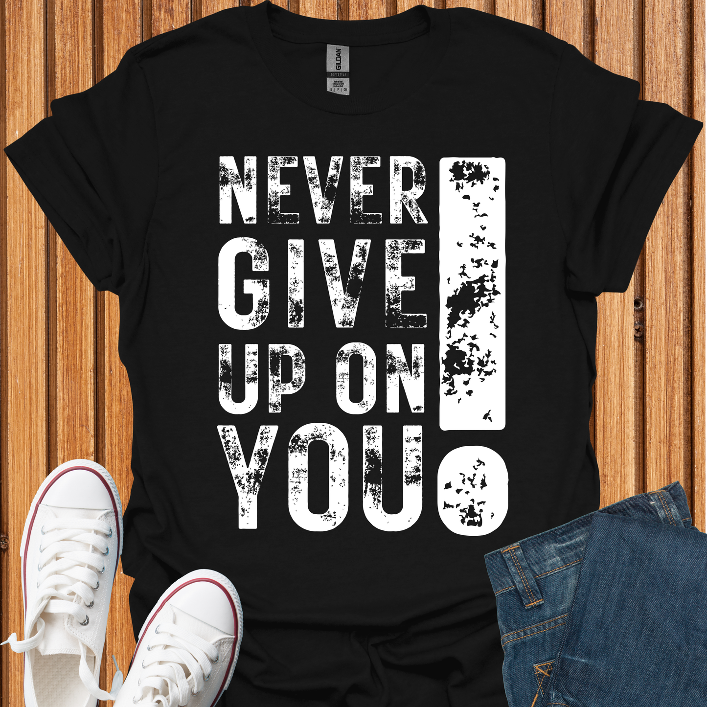 Never Give Up On You! - T-Shirt