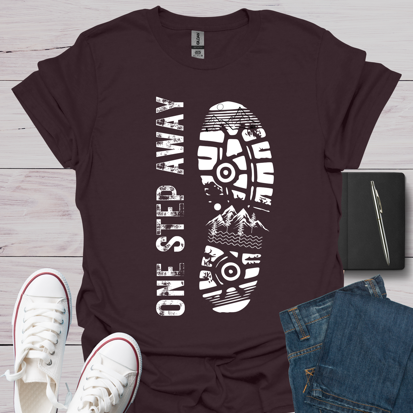 One Step Away - Purpose T-Shirt