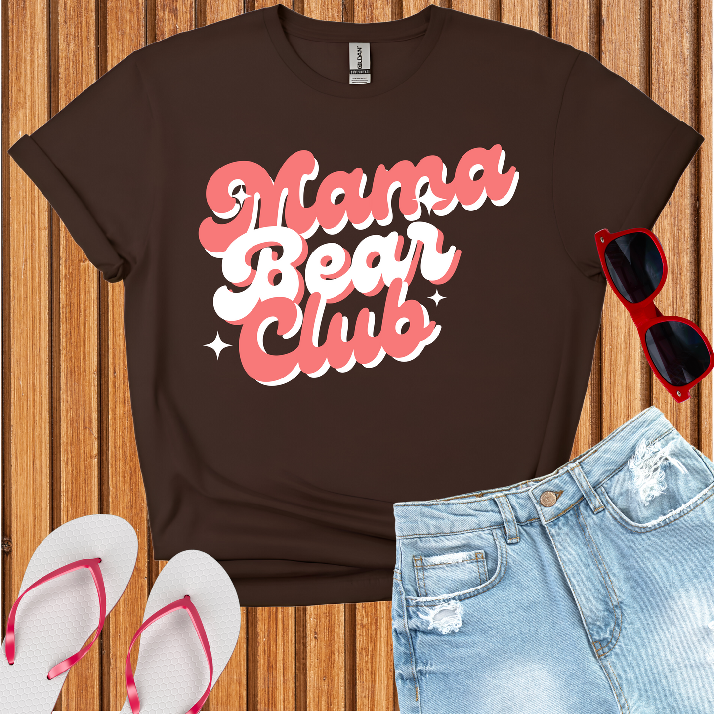 Mama Bear Club T-Shirt