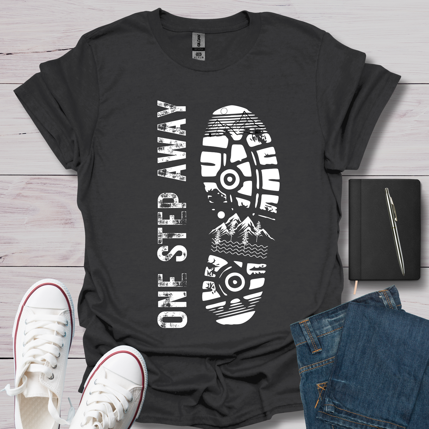 One Step Away - Purpose T-Shirt