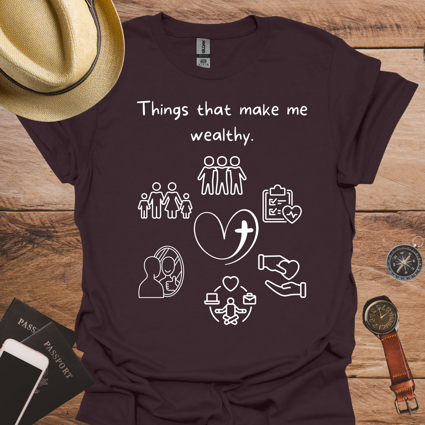 Things That Make Me Wealthy T-Shirt