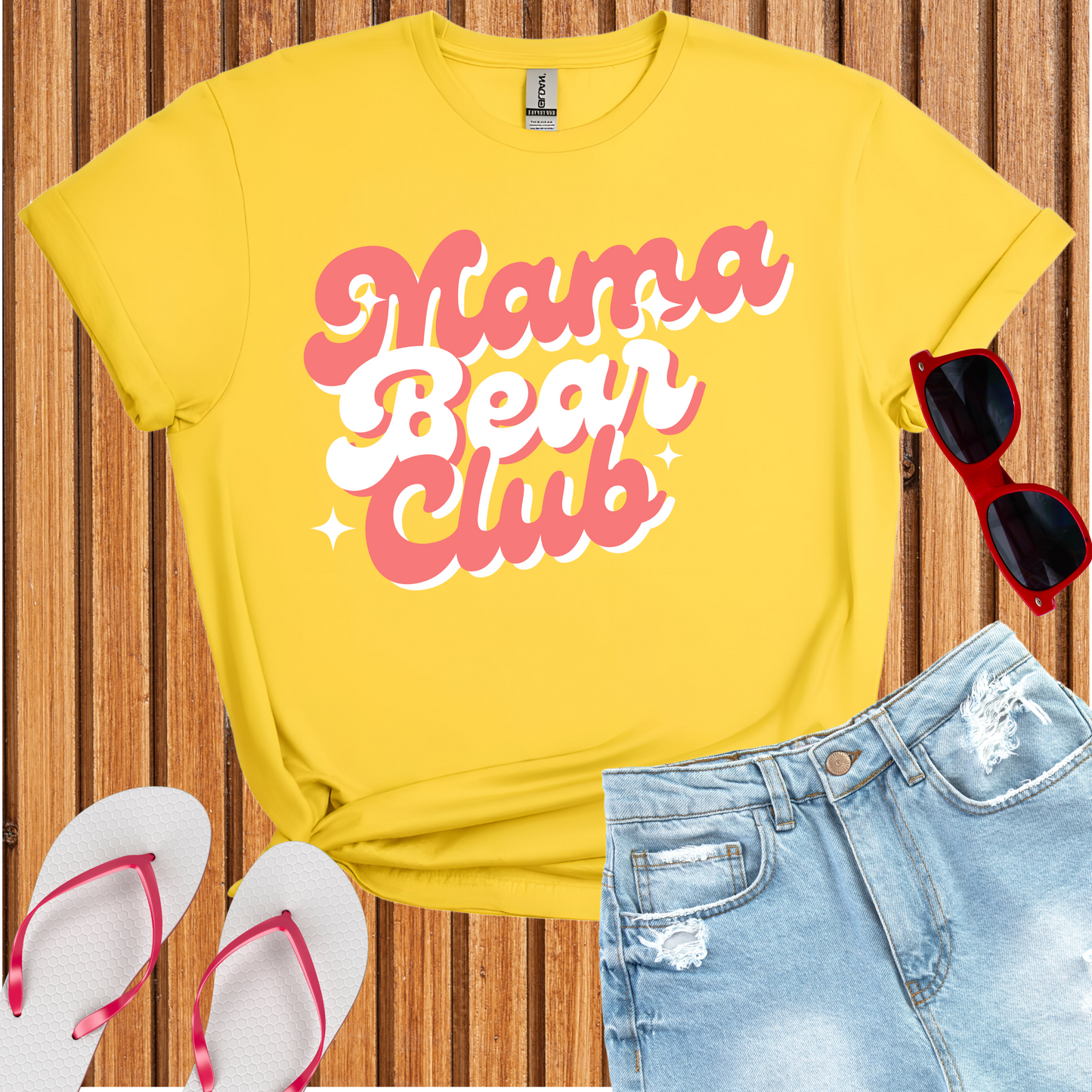 Mama Bear Club T-Shirt
