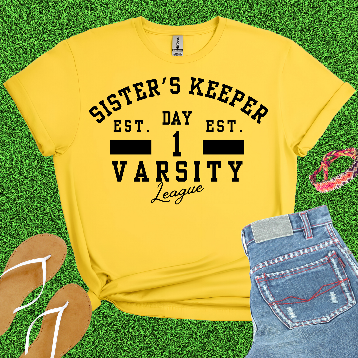 Sister's Keeper Varsity T-Shirt