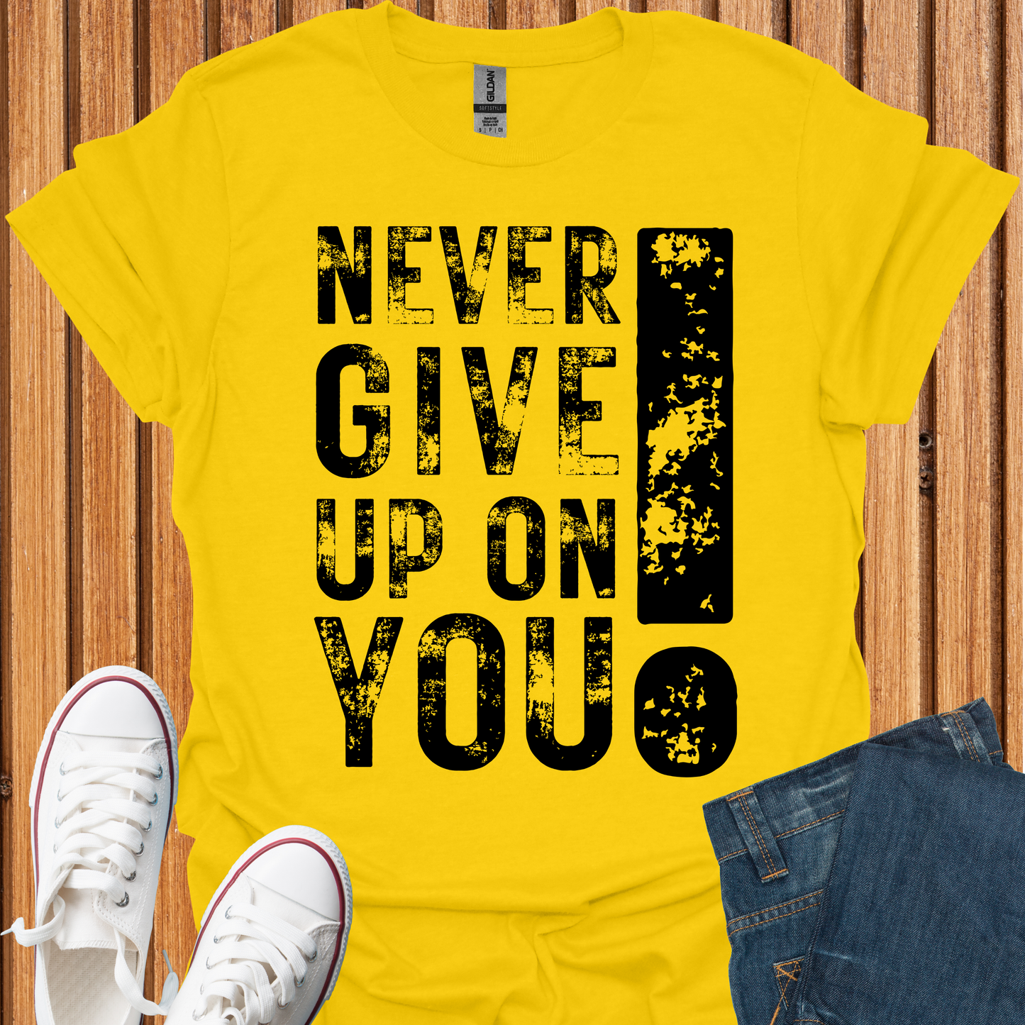 Never Give Up On You! - T-Shirt
