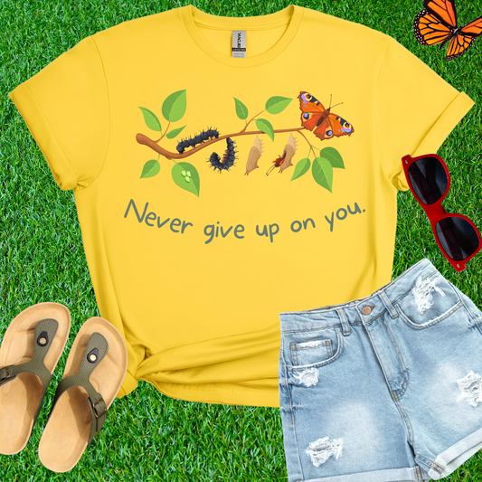 Never Give Up On You Butterfly T-Shirt