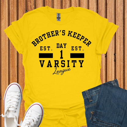 Brother's Keeper Varsity T-Shirt