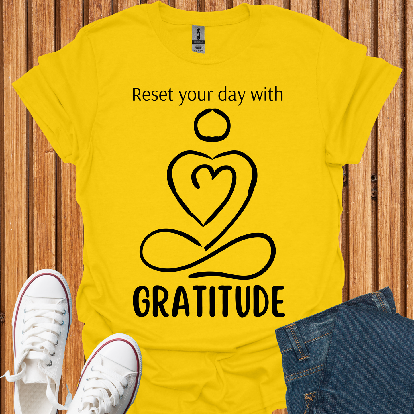 Reset Your Day With Gratitude T-Shirt