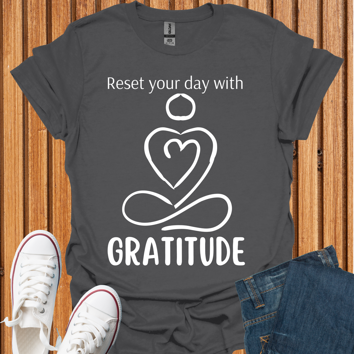 Reset Your Day With Gratitude T-Shirt