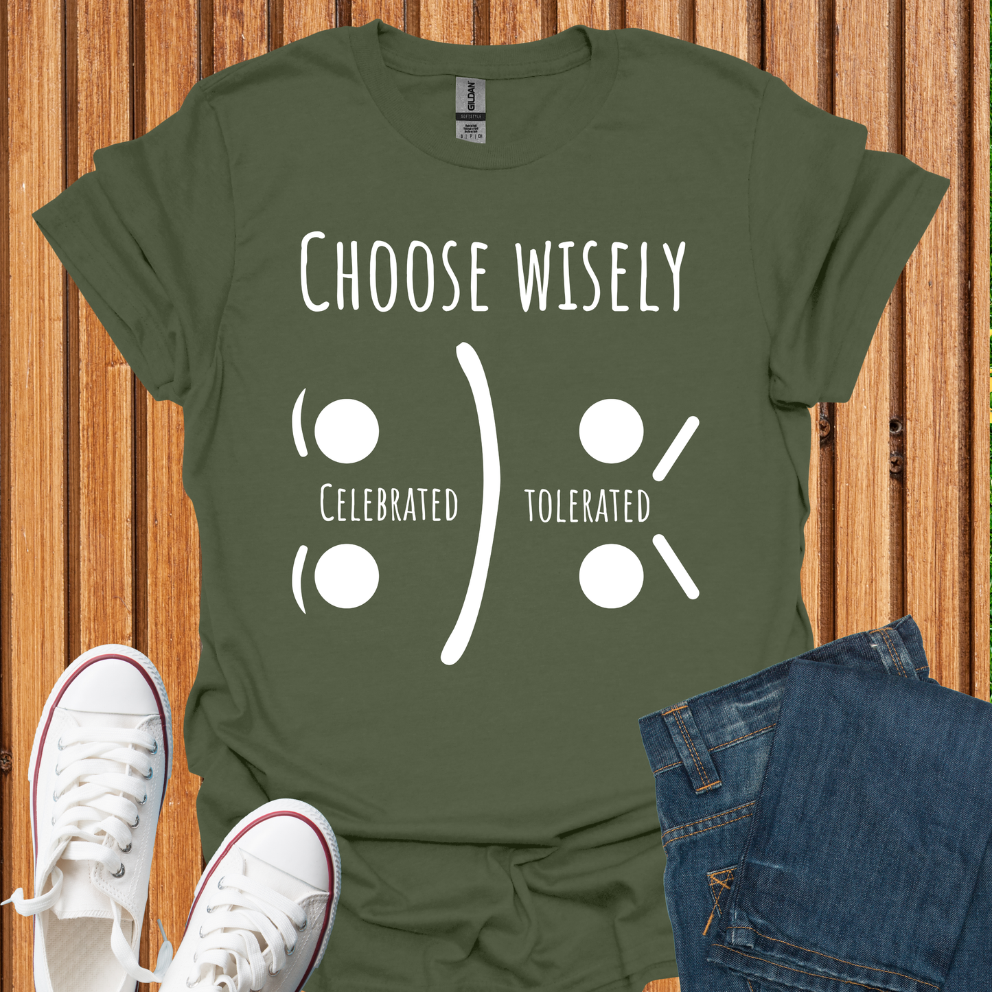 Choose Wisely - Live Celebrated or Tolerated T-Shirt