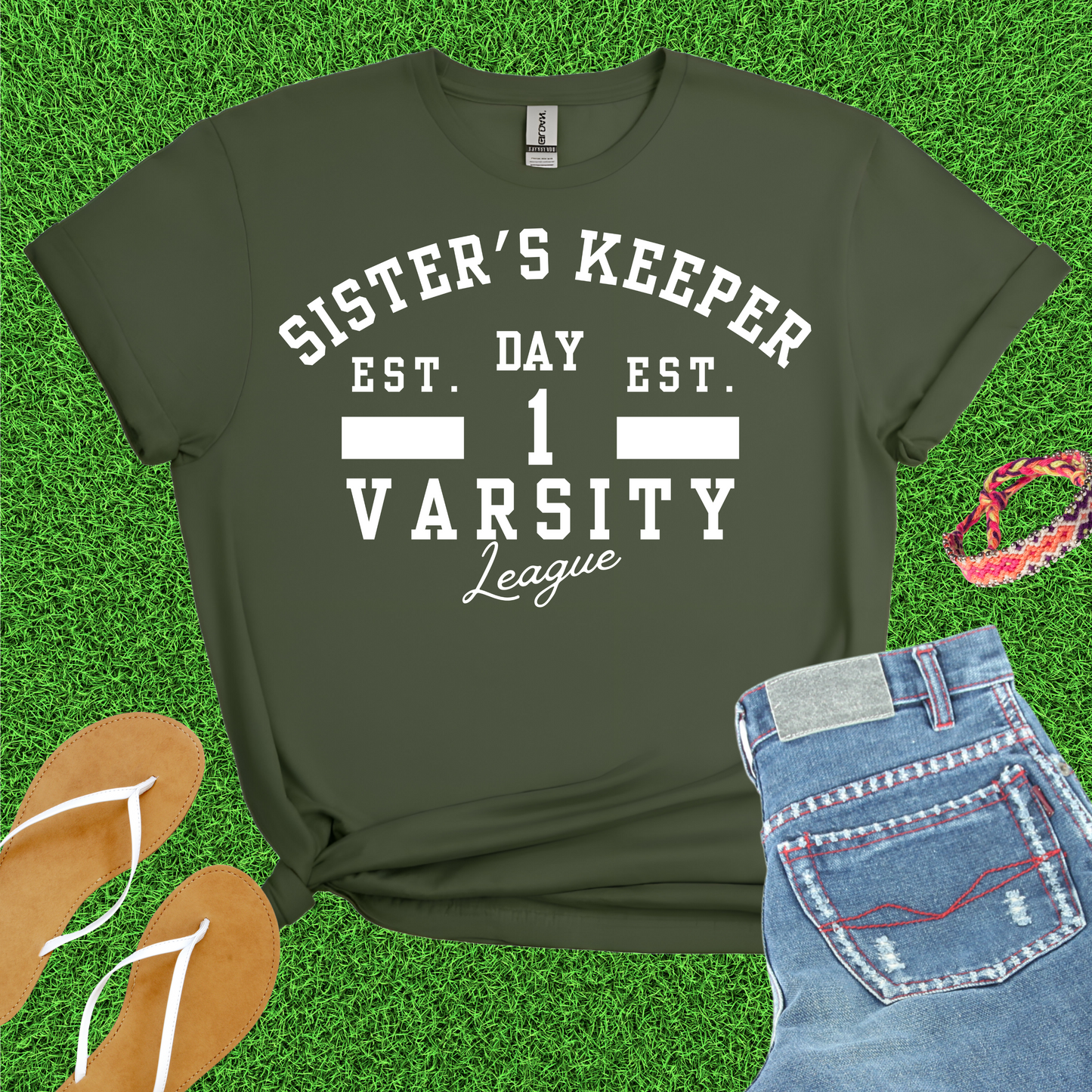Sister's Keeper Varsity T-Shirt
