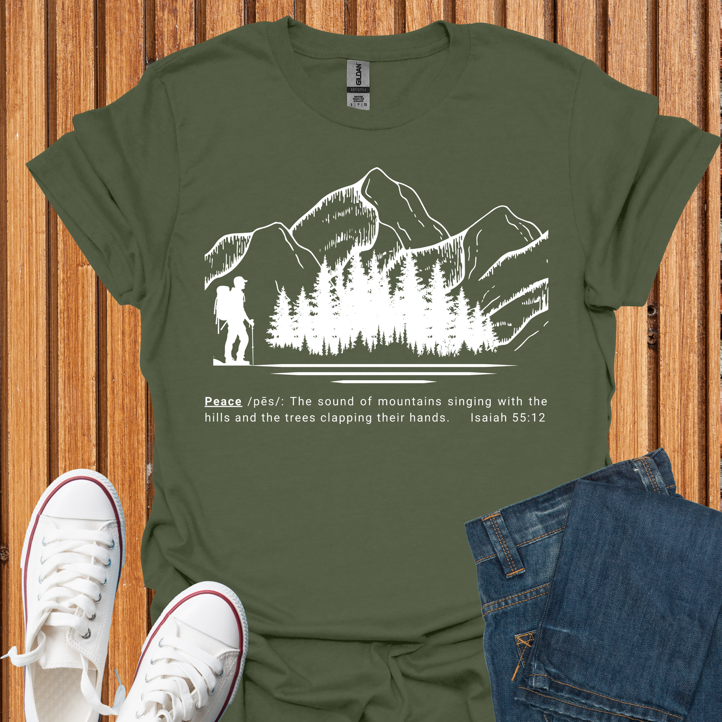 Finding Peace Men's T-Shirt