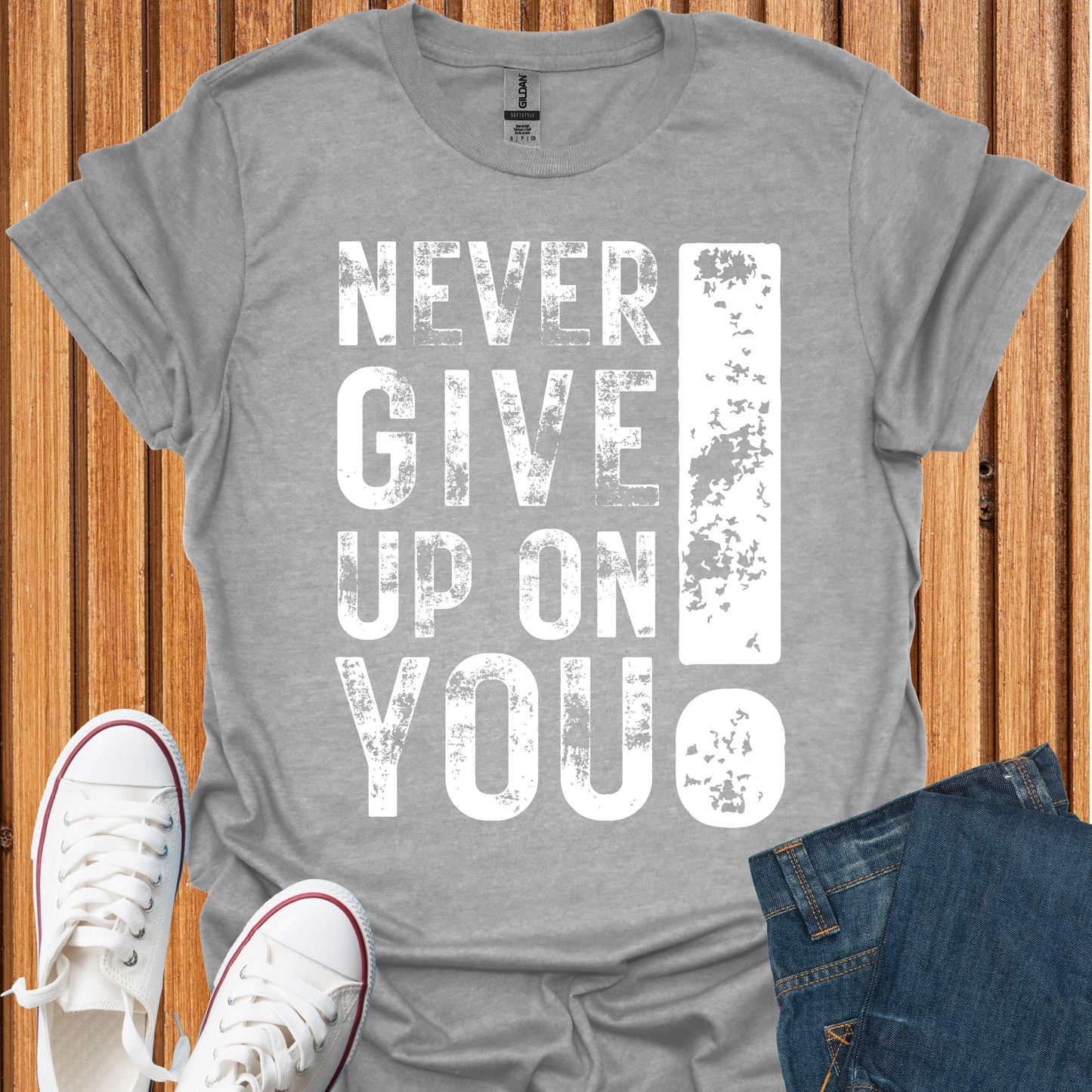 Never Give Up On You! - T-Shirt