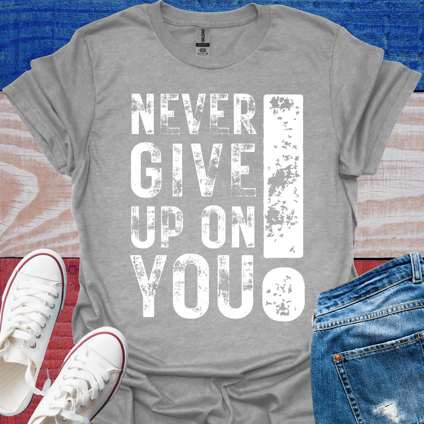 Never Give Up On You! - T-Shirt