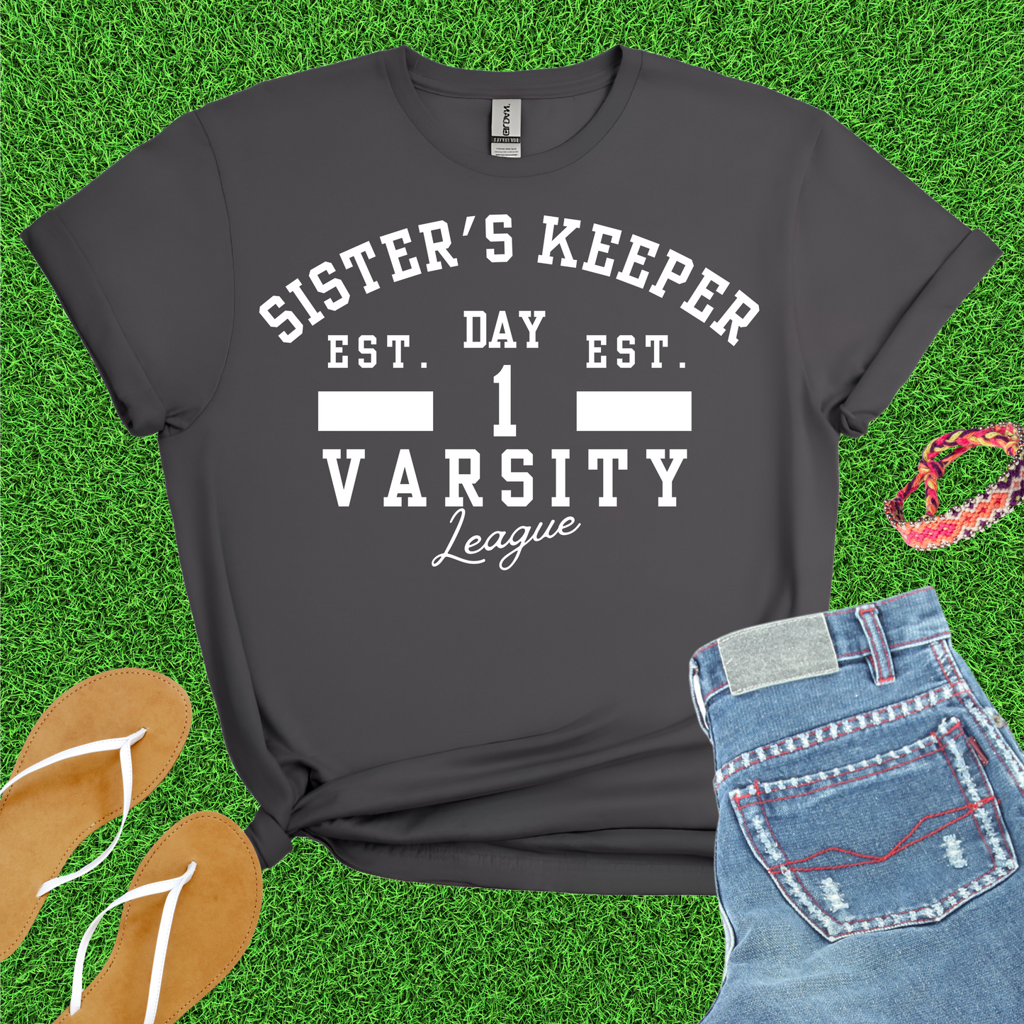 Sister's Keeper Varsity T-Shirt