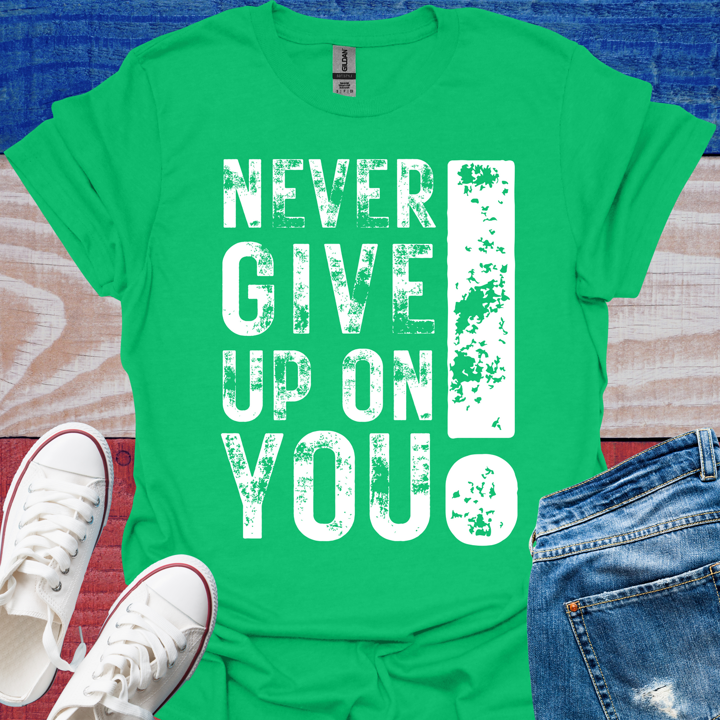 Never Give Up On You! - T-Shirt