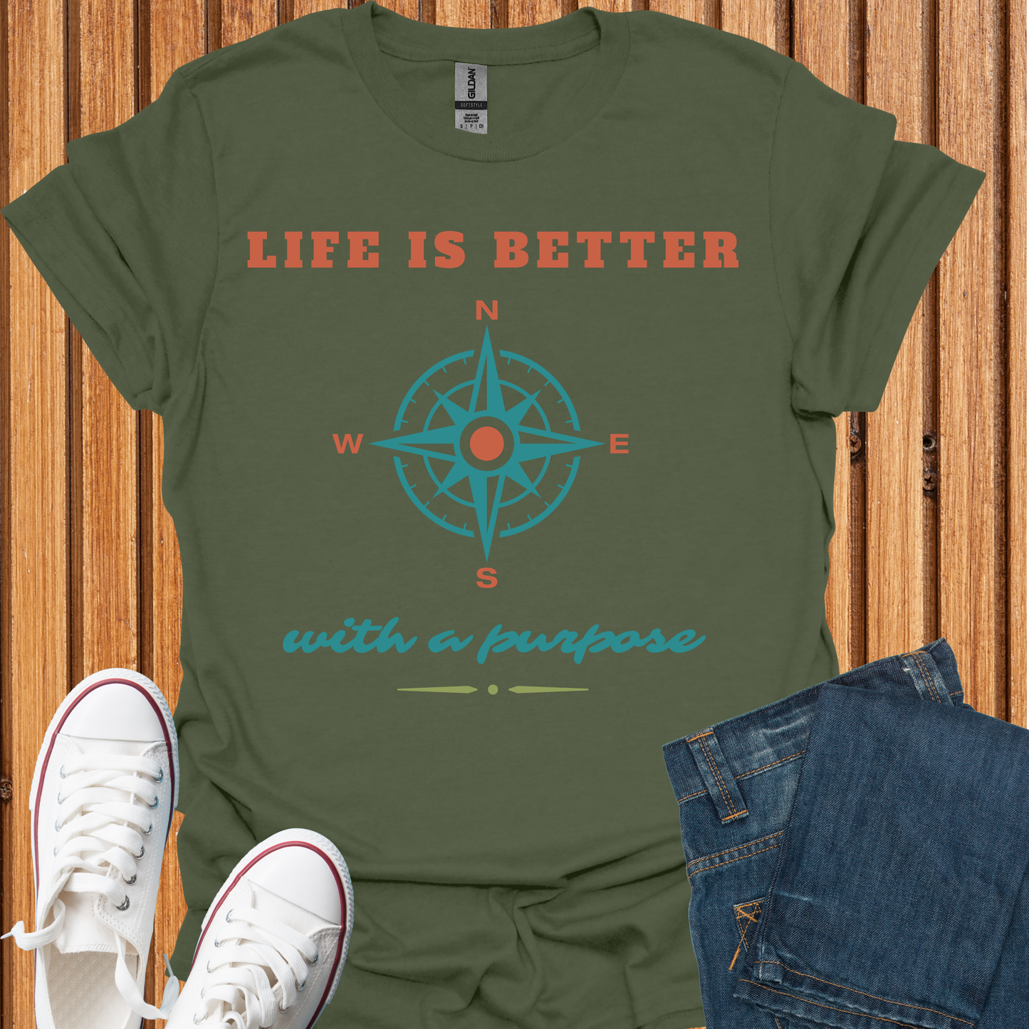 Life Is Better With a Purpose - T-Shirt