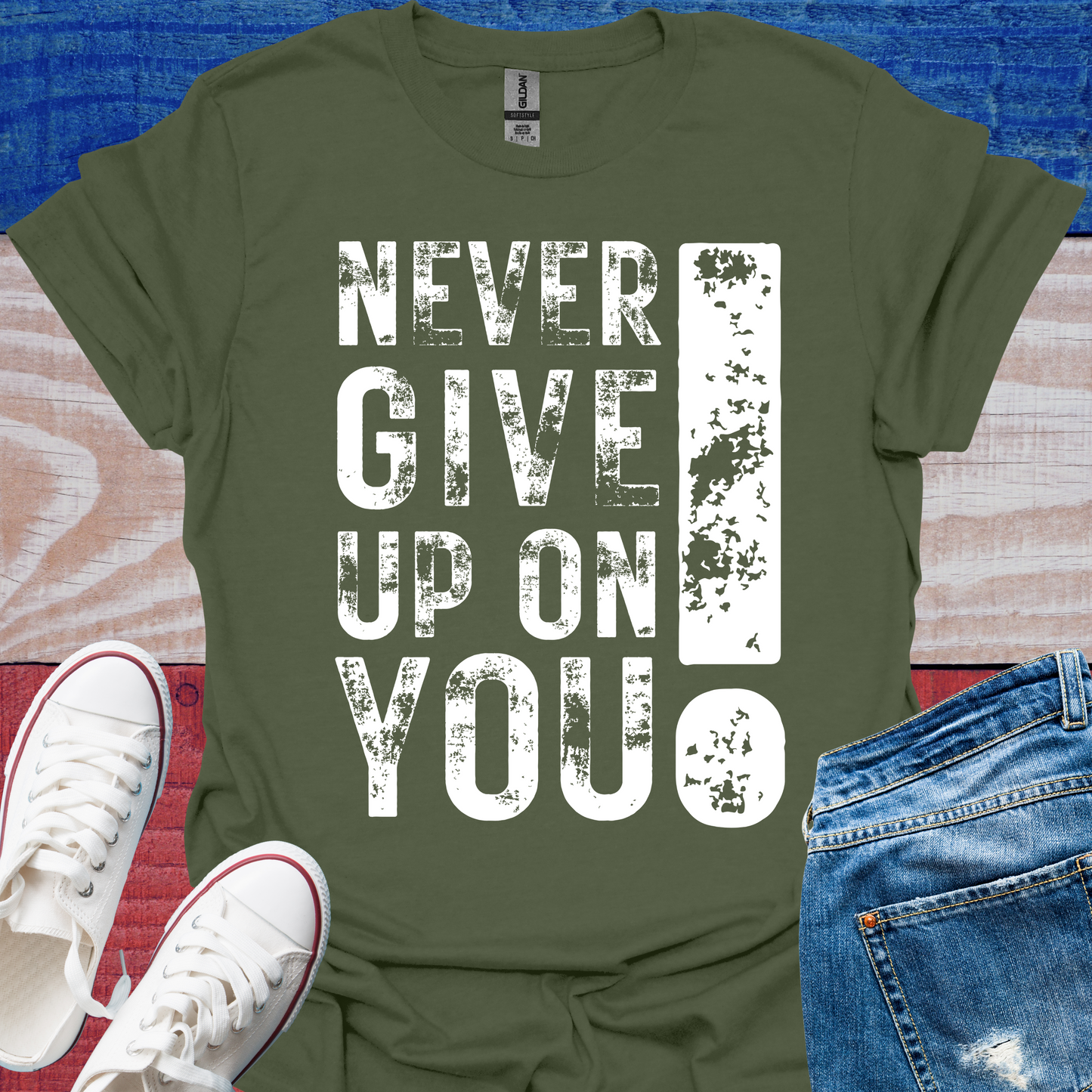 Never Give Up On You! - T-Shirt