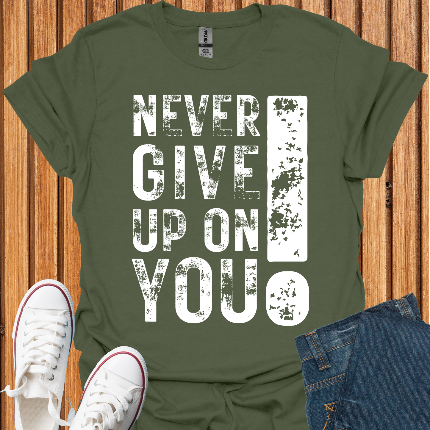 Never Give Up On You! - T-Shirt