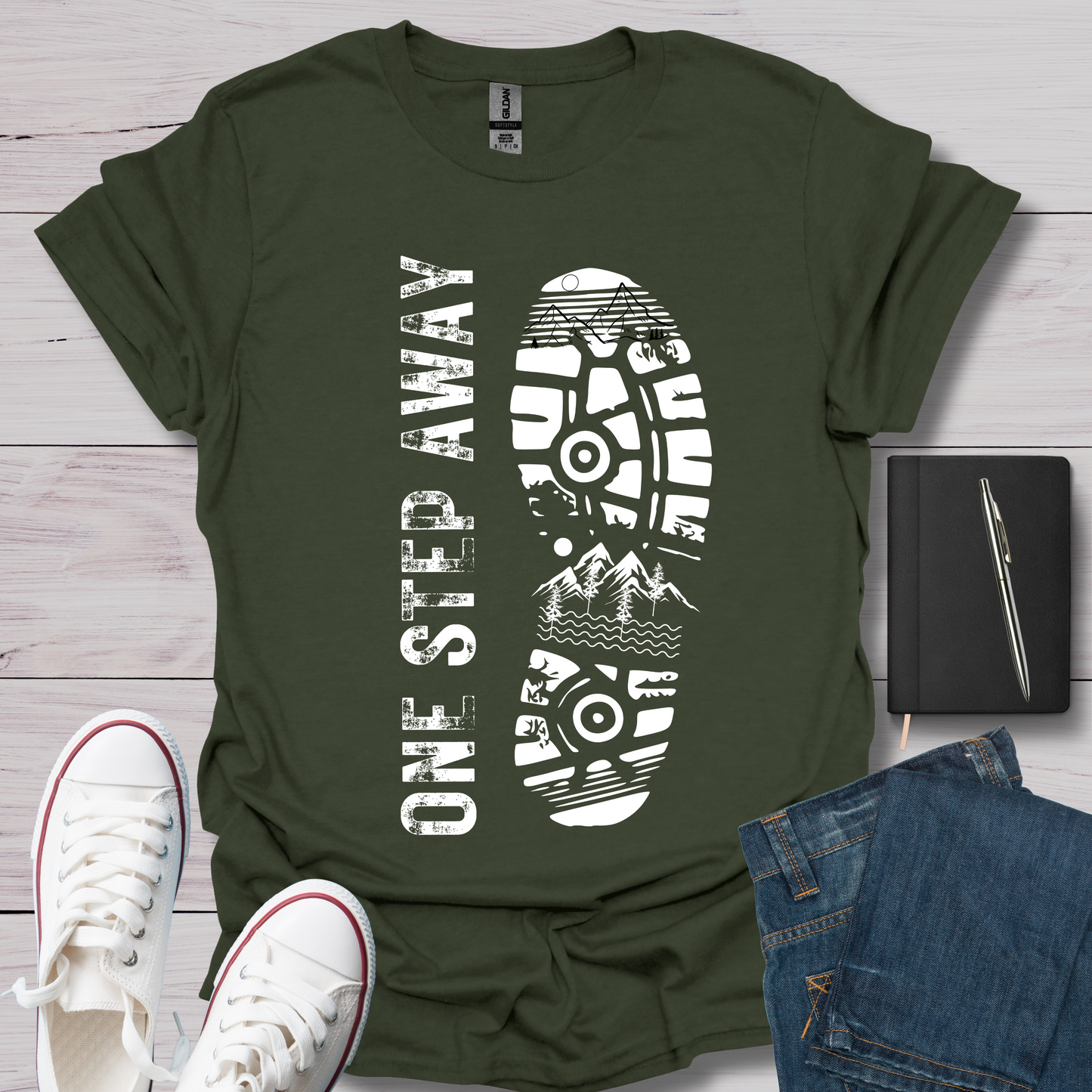 One Step Away - Purpose T-Shirt
