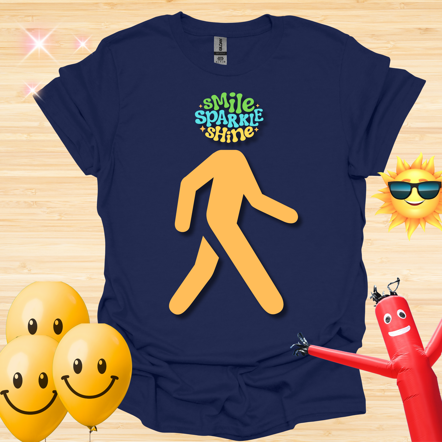 Smile Sparkle Shine T-Shirt