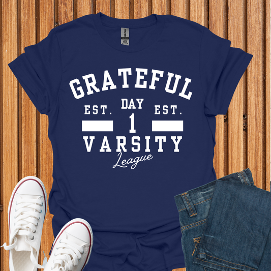 Grateful Varsity T-Shirt