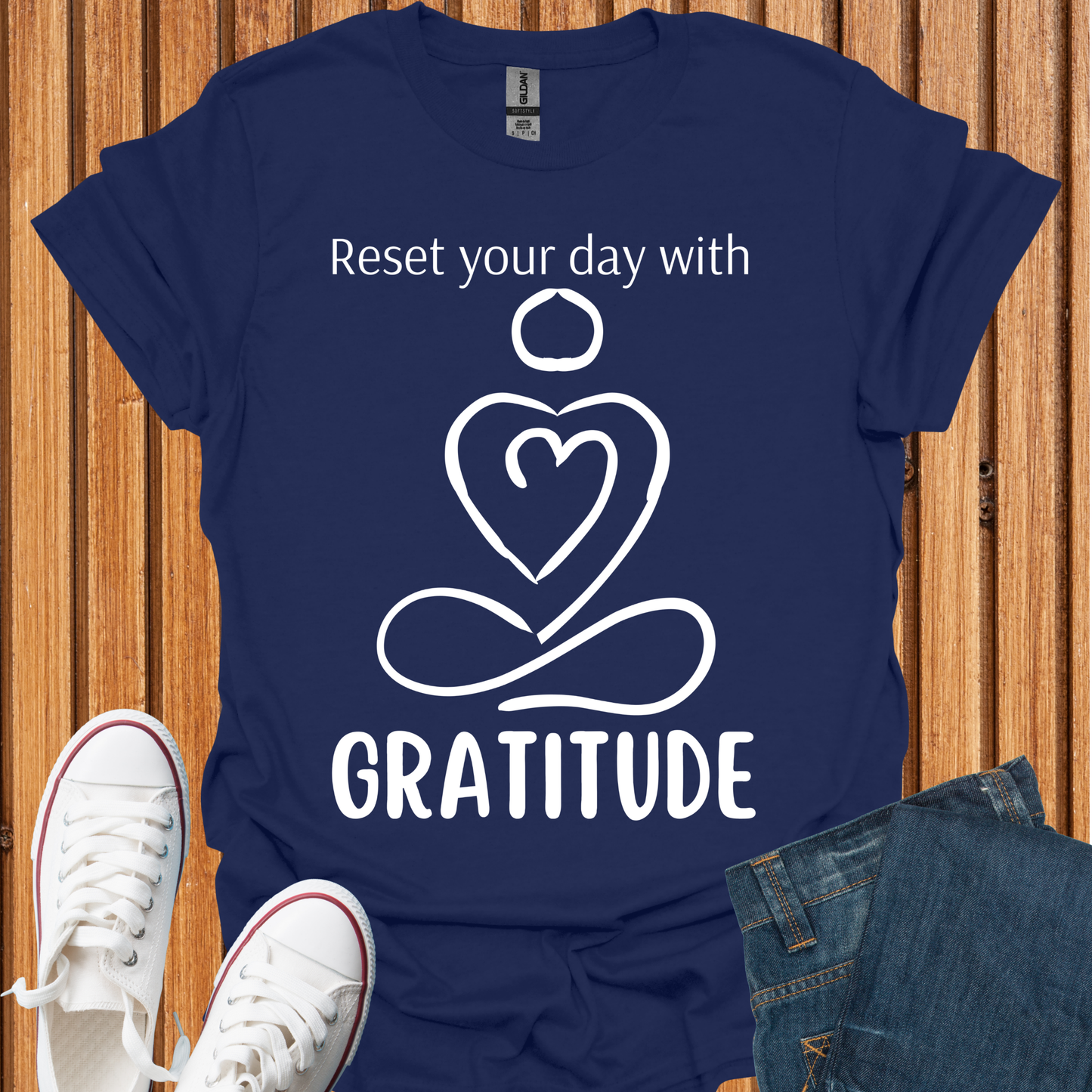 Reset Your Day With Gratitude T-Shirt