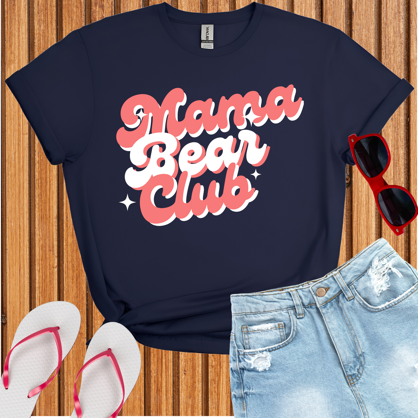 Mama Bear Club T-Shirt